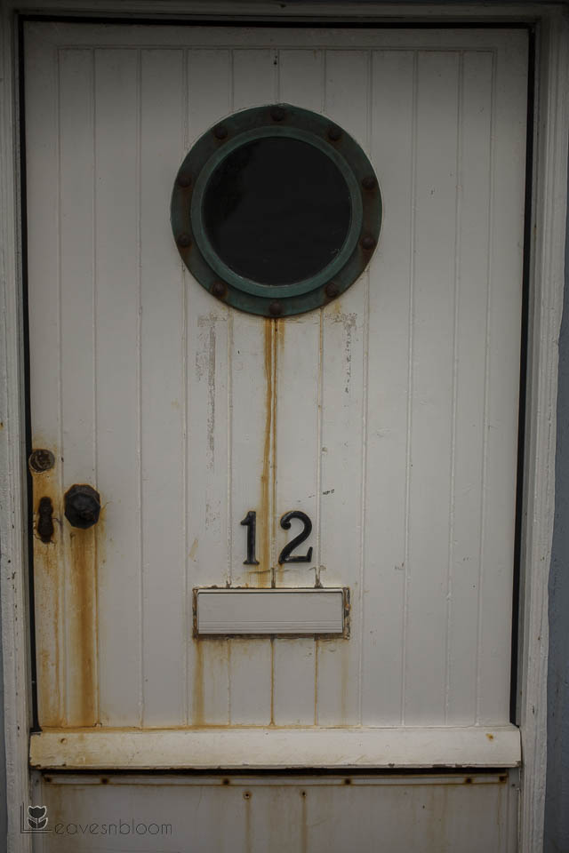 rusty front door