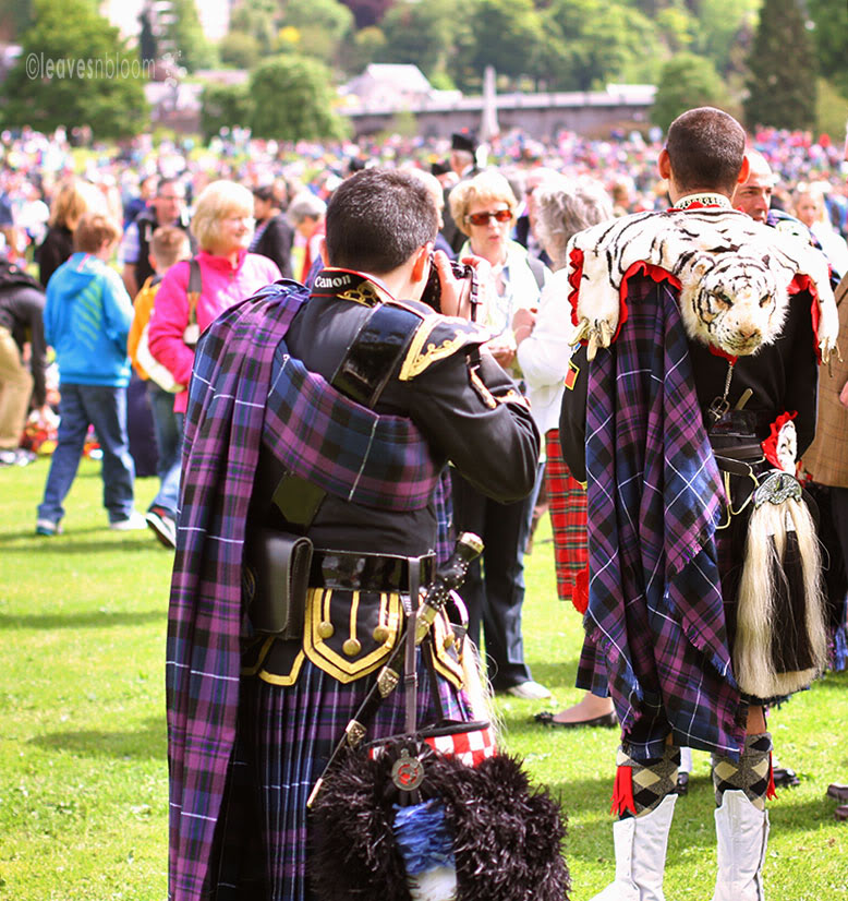 Plaids and Tartan On North Inch for Jubilee