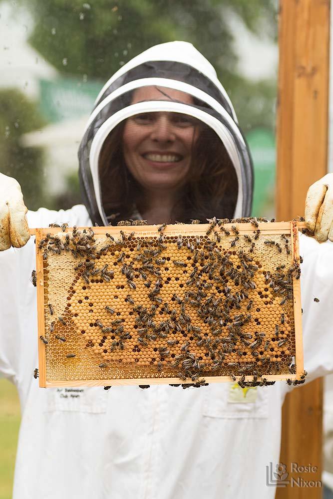 Rosie Nixon flower photographer - bee happy ayr beekeepers gardening scotland